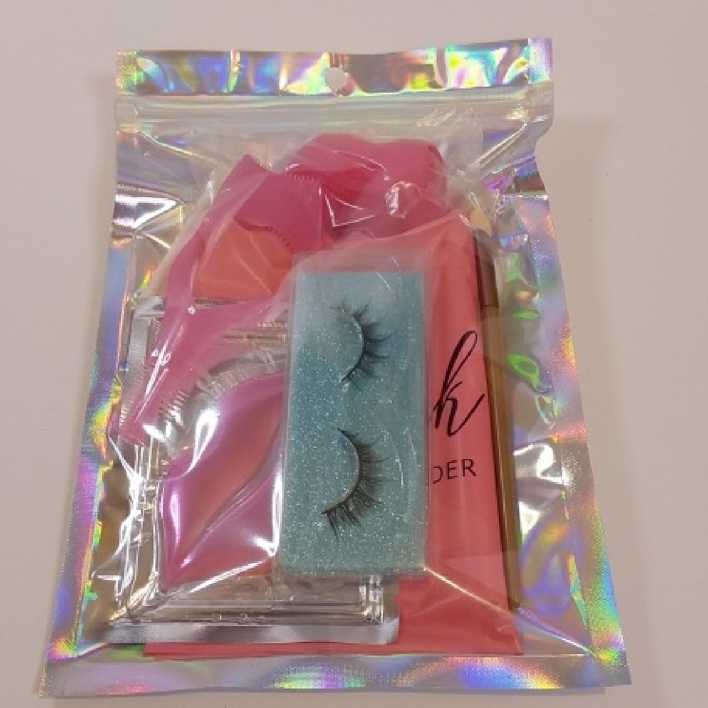 Makeup Beauty Bundle Holographic Makeup Set with Eyelashes